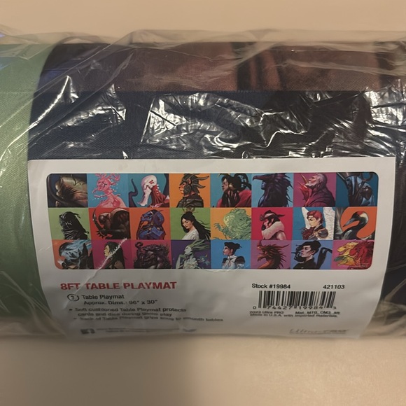 Ultra Pro 8ft Table Card Playmat magic Pokémon - Picture 2 of 4